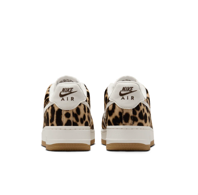 Nike Air Force 1 Low Sneakers – Leopard Print / Gum