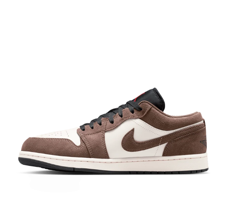 Air Jordan Low-Top Sneakers – Brown & Cream with Black Accents