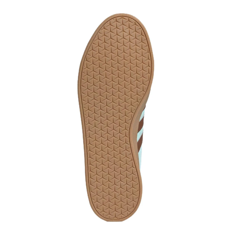 adidas Low-Top Sneakers – Mint Blue & Brown with Gum Sole