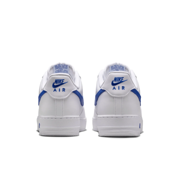 Nike Air Force 1 Low Sneakers – White & Blue