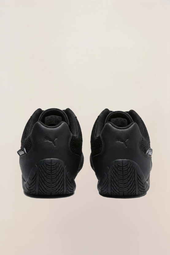 PUMA Slim Mesh Low-Top Sneakers – All Black