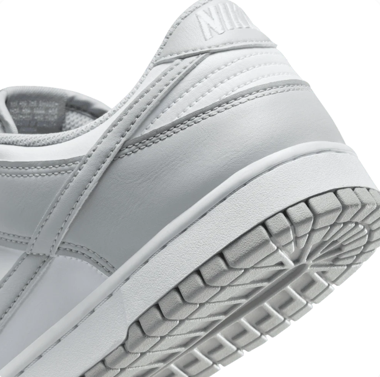 Nike Dunk Low Sneakers – White / Light Grey