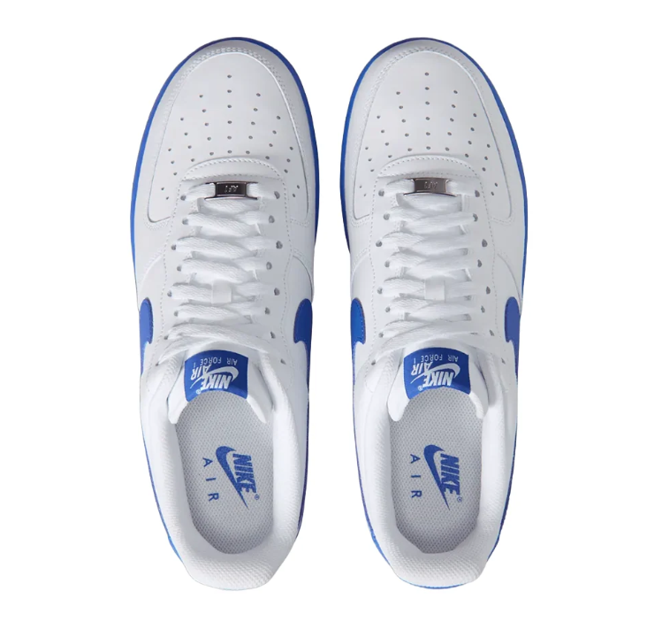 Nike Air Force 1 Low Sneakers – White / Blue