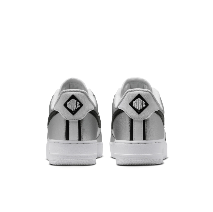 Nike Air Force 1 Low Sneakers – White, Light Grey & Black