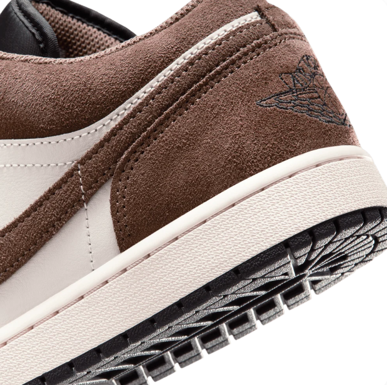 Air Jordan Low-Top Sneakers – Brown & Cream with Black Accents