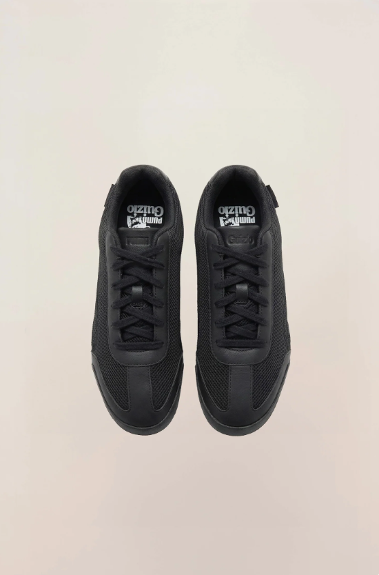 PUMA Slim Mesh Low-Top Sneakers – All Black